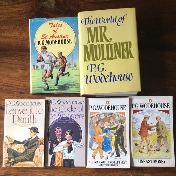 6 P.G. PG Wodehouse Mixed Lot Vintage 2 Hardcover + 4 Paperback Books - Picture 1 of 15
